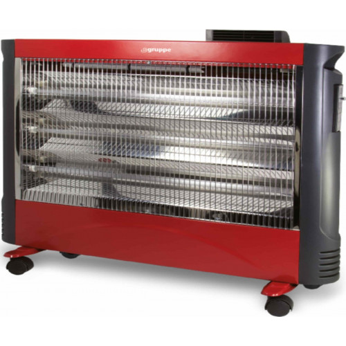 GRUPPE NGF-24IF Θερμάστρες Χαλαζία/Carbon Red - Σε 3 Άτοκες Δόσεις GRUPPE NGF-24IF Θερμάστρες Χαλαζία/Carbon Red - Σε 3 Άτοκες Δόσεις