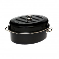 JURO PRO ΟΒΑΛ 38 CM Γάστρες Black - Σε 3 Άτοκες Δόσεις