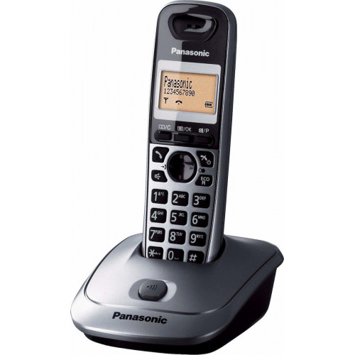 PANASONIC KX-TG2511 GRM Ασύρματα Τηλέφωνα Metallic Gray - Σε 3 Άτοκες Δόσεις PANASONIC KX-TG2511 GRM Ασύρματα Τηλέφωνα Metallic Gray - Σε 3 Άτοκες Δόσεις