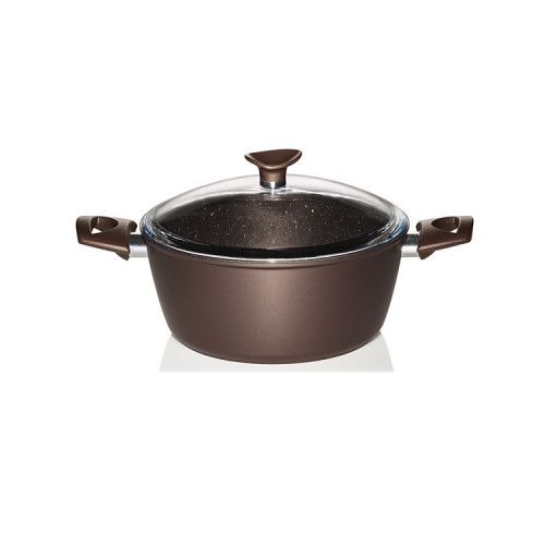 PYRAMIS Stone Chef 24εκ (014003801) Χύτρες Καφέ - Σε 3 Άτοκες Δόσεις PYRAMIS Stone Chef 24εκ (014003801) Χύτρες Καφέ - Σε 3 Άτοκες Δόσεις