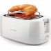 PHILIPS HD2581/00 Φρυγανιέρες White - Σε 3 Άτοκες Δόσεις PHILIPS HD2581/00 Φρυγανιέρες White - Σε 3 Άτοκες Δόσεις