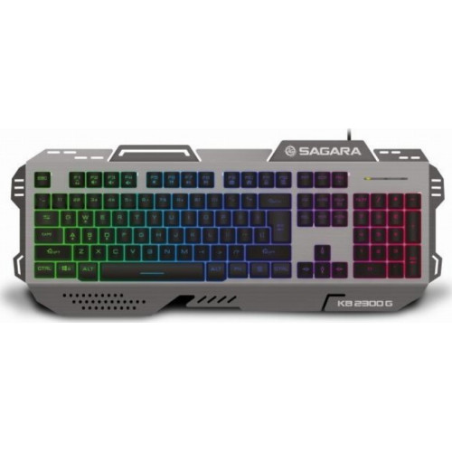ZEROGROUND KB-2300G SAGARA Πληκτρολόγια Μαύρο - Σε 3 Άτοκες Δόσεις ZEROGROUND KB-2300G SAGARA Πληκτρολόγια Μαύρο - Σε 3 Άτοκες Δόσεις