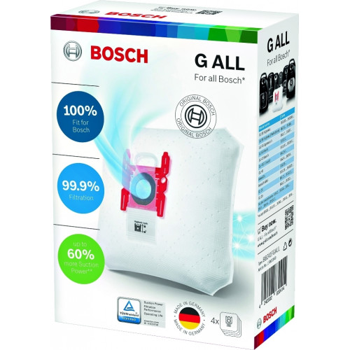BOSCH BBZ41FGALL Σακούλες, αξεσουάρ - Σε 3 Άτοκες Δόσεις BOSCH BBZ41FGALL Σακούλες, αξεσουάρ - Σε 3 Άτοκες Δόσεις