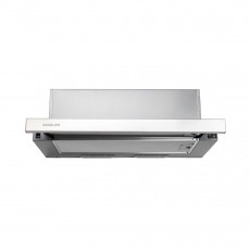 DAVOLINE DELTA 060 GR-IX (801003874) Συρόμενοι απορροφητήρες Inox - Σε 4 Άτοκες Δόσεις