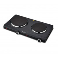 ROHNSON R-2420 Εστίες ηλεκτρικές Black - Σε 3 Άτοκες Δόσεις