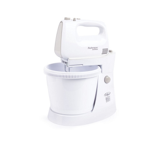ROHNSON R-5525 Μίξερ με κάδο White - Σε 3 Άτοκες Δόσεις ROHNSON R-5525 Μίξερ με κάδο White - Σε 3 Άτοκες Δόσεις