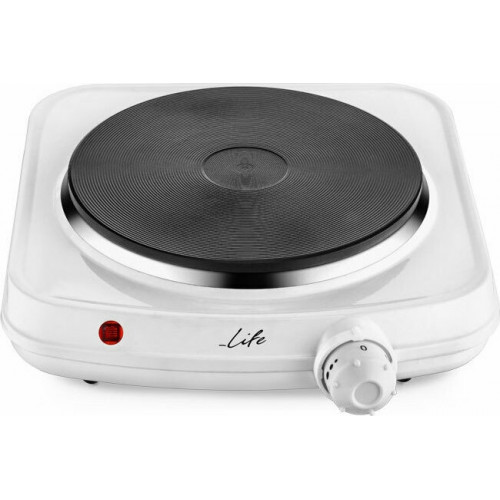 LIFE PERFECT COOK 221-0184 Εστίες ηλεκτρικές White - Σε 3 Άτοκες Δόσεις LIFE PERFECT COOK 221-0184 Εστίες ηλεκτρικές White - Σε 3 Άτοκες Δόσεις