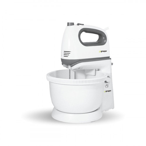 GRUPPE HM9109 Μίξερ με κάδο White/Grey - Σε 3 Άτοκες Δόσεις GRUPPE HM9109 Μίξερ με κάδο White/Grey - Σε 3 Άτοκες Δόσεις
