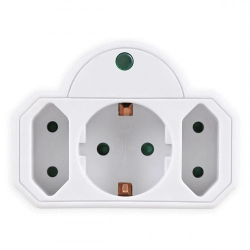 POWERTECH PT-816 Πολύμπριζο 3 Θέσεων Προστασία Ρεύματος White - Σε 3 Άτοκες Δόσεις POWERTECH PT-816 Πολύμπριζο 3 Θέσεων Προστασία Ρεύματος White - Σε 3 Άτοκες Δόσεις
