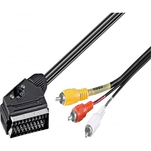 GOOBAY 50364 SCART 21-pin 2m Καλώδια  - Σε 3 Άτοκες Δόσεις