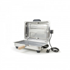 ROLLER ΨΗΣΤΙΕΡΑ INOX ΟΡΘΟΓΩΝΙΑ 1050w ΜΕΓΑΛΗ (20106) Ψηστιέρες-Γκριλιέρες Inox - Σε 3 Άτοκες Δόσεις