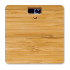 LIFE NATURE BAMBOO Ζυγαριές μπάνιου Wood - Σε 3 Άτοκες Δόσεις
