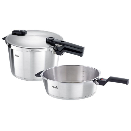 FISSLER SET QUATTRO VITAQUICK PREMIUM 8LT ME 1 ΚΑΠΑΚΙ FISSLER (60281011000) Χύτρες FISSLER SET QUATTRO VITAQUICK PREMIUM 8LT ME 1 ΚΑΠΑΚΙ FISSLER (60281011000) Χύτρες