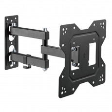 POWERTECH PT-1129 23-43'' Βάσεις Tv Black - Σε 3 Άτοκες Δόσεις