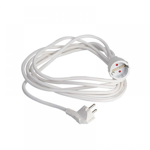 EUROLAMP Προεκταση (147-13017) 5m Προστασία Ρεύματος White EUROLAMP Προεκταση (147-13017) 5m Προστασία Ρεύματος White