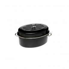 JURO PRO ΟΒΑΛ 42CM Γάστρες Black - Σε 3 Άτοκες Δόσεις