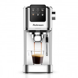ROHNSON R-98016 Μηχανές Espresso Silver - Σε 4 Άτοκες Δόσεις