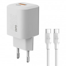 POWERTECH PT-1351 36W Φορτιστής White - Σε 3 Άτοκες Δόσεις