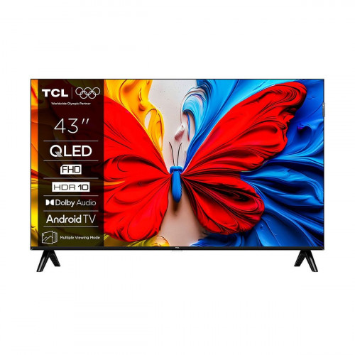TCL 43S5K FHD QLED Android TV Τηλεόραση Black - Σε 4 Άτοκες Δόσεις TCL 43S5K FHD QLED Android TV Τηλεόραση Black - Σε 4 Άτοκες Δόσεις