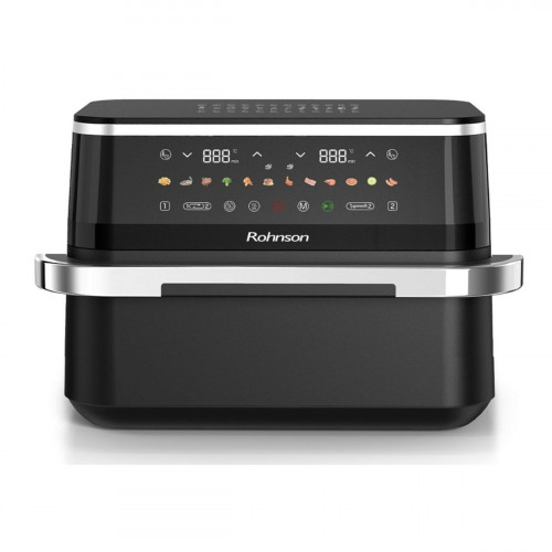 ROHNSON R-28019 Air Fryers Black - Σε 4 Άτοκες Δόσεις