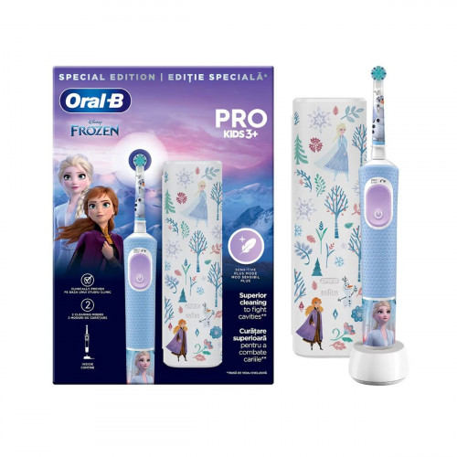 ORAL-B VITALITY PRO KIDS FROZEN + ΘΗΚΗ (80720373) Οδοντόβουρτσες - Σε 3 Άτοκες Δόσεις ORAL-B VITALITY PRO KIDS FROZEN + ΘΗΚΗ (80720373) Οδοντόβουρτσες - Σε 3 Άτοκες Δόσεις