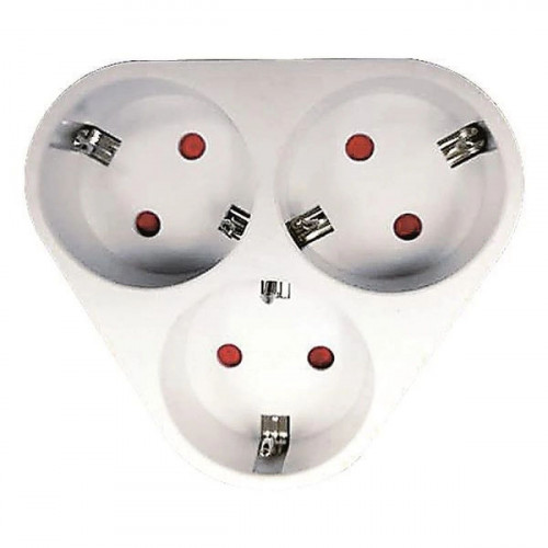 EUROLAMP (147-10006) Ταφ 3 Θέσεων White - Σε 3 Άτοκες Δόσεις EUROLAMP (147-10006) Ταφ 3 Θέσεων White - Σε 3 Άτοκες Δόσεις
