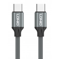 Ldnio LC442C 65W PD 2m Καλώδια-Λοιπά Αξεσουάρ Κινητής Grey - Σε 3 Άτοκες Δόσεις