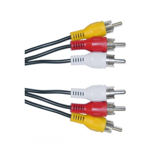 POWERTECH CAB-R005 3 x RCA MALE - 3 x RCA MALE , 3m Καλώδια - Σε 3 Άτοκες Δόσεις POWERTECH CAB-R005 3 x RCA MALE - 3 x RCA MALE , 3m Καλώδια - Σε 3 Άτοκες Δόσεις