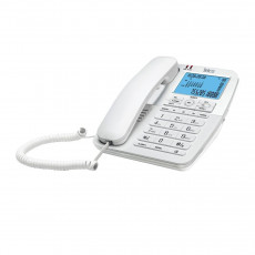 Telco GCE6215 Ενσύρματα τηλέφωνα White - Σε 3 Άτοκες Δόσεις