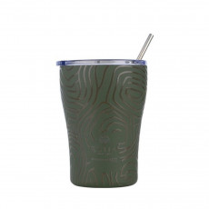 ESTIA COFFEE MUG SAVE THE AEGEAN 350ml OLIVE FLOW Θερμός  - Σε 3 Άτοκες Δόσεις