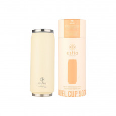 ESTIA TRAVEL CUP SAVE THE AEGEAN 500ml LILY WHITE Θερμός  - Σε 3 Άτοκες Δόσεις