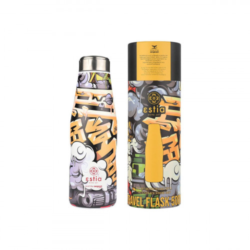 ESTIA TRAVEL FLASK SAVE THE AEGEAN 500ml GRAFFITI RHYTHM Θερμός - Σε 3 Άτοκες Δόσεις ESTIA TRAVEL FLASK SAVE THE AEGEAN 500ml GRAFFITI RHYTHM Θερμός - Σε 3 Άτοκες Δόσεις
