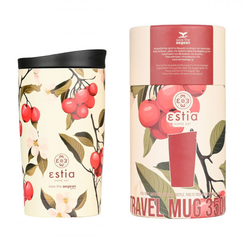 ESTIA TRAVEL MUG SAVE THE AEGEAN 350ml SAKURA WHISPER Θερμός - Σε 3 Άτοκες Δόσεις ESTIA TRAVEL MUG SAVE THE AEGEAN 350ml SAKURA WHISPER Θερμός - Σε 3 Άτοκες Δόσεις
