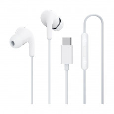 XIAOMI Type-C (M2413E1) Earphones Handsfree White - Σε 3 Άτοκες Δόσεις
