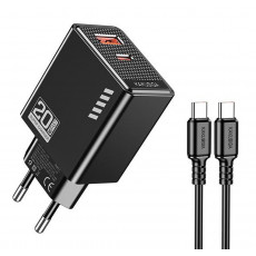 KAKUSIGA KSC-1240 USB-C 20W Φορτιστής White - Σε 3 Άτοκες Δόσεις