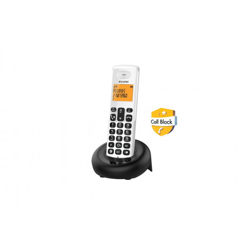 ALCATEL E260 EWE Ασύρματα Τηλέφωνα White - Σε 3 Άτοκες Δόσεις ALCATEL E260 EWE Ασύρματα Τηλέφωνα White - Σε 3 Άτοκες Δόσεις