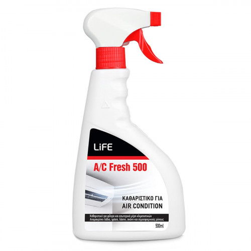 LIFE Air Condition Fresh 500 0.5lt Καθαριστικό - Σε 3 Άτοκες Δόσεις LIFE Air Condition Fresh 500 0.5lt Καθαριστικό - Σε 3 Άτοκες Δόσεις